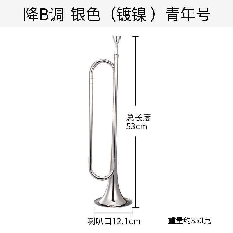 Youth Trumpet Instrument, Youth Drum, Band Trumpet, Youth Team Trumpet, Student Trumpet, Brass Horn, C Key, B Flat Key