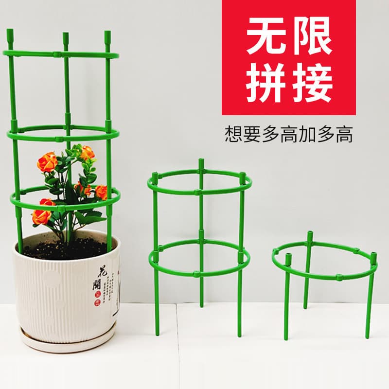 Indoor Flower Shelf Plant Support Stakes Climbing Trellis for Crab Claw Cactus Vine Support Frame Modular Plant Stand