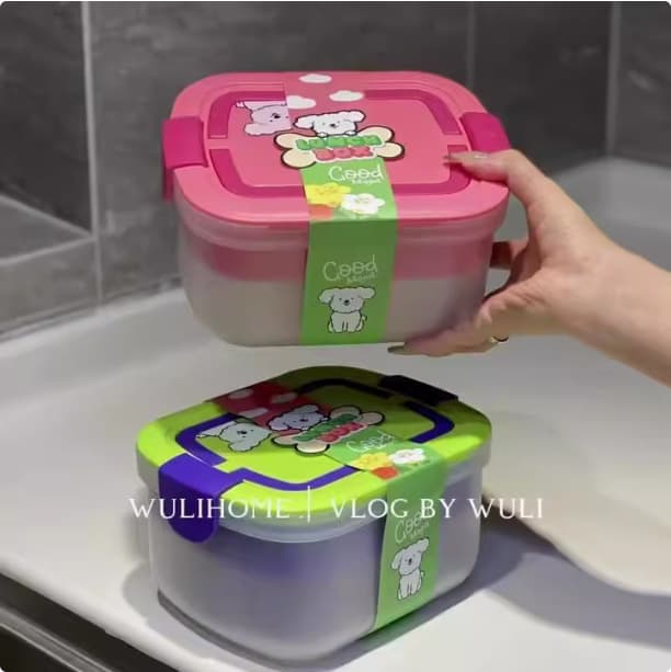 Dopamine Lunch Box for Office Workers 2024 New Microwave Heated Lunch Box Fruit Fresher Box Home Goods