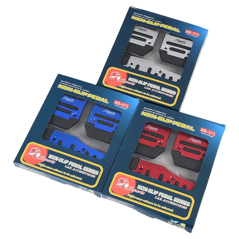 Car Pedal Set Anti-Slip Pedals for Manual/Automatic Throttle and Brake Pedal Car Accessories