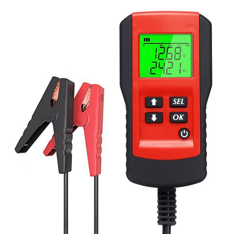 AE300 12V English Battery Test Instrument for Car Batteries: Quality, Lifespan, and Internal Resistance Testing (Factory)