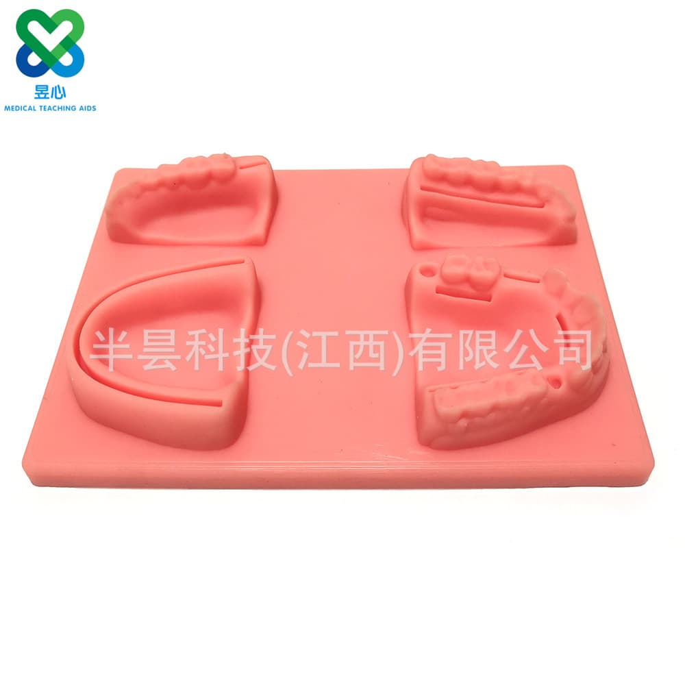 Wound Model Surgical Suture Knotting Practice Silicone Module Oral Suture Practice Skin Training Model
