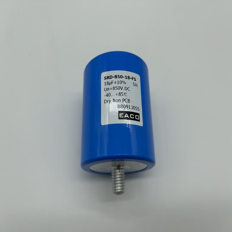 Canada EACO SRD-850-18-FS 18μF 850V Yike Filter Capacitor with Bottom Screw