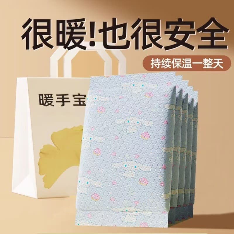 Cute Cartoon Hand Warmer, Self-Heating Hand Warm Pads, Portable Pocket-Sized Winter Hand Heating Pouch