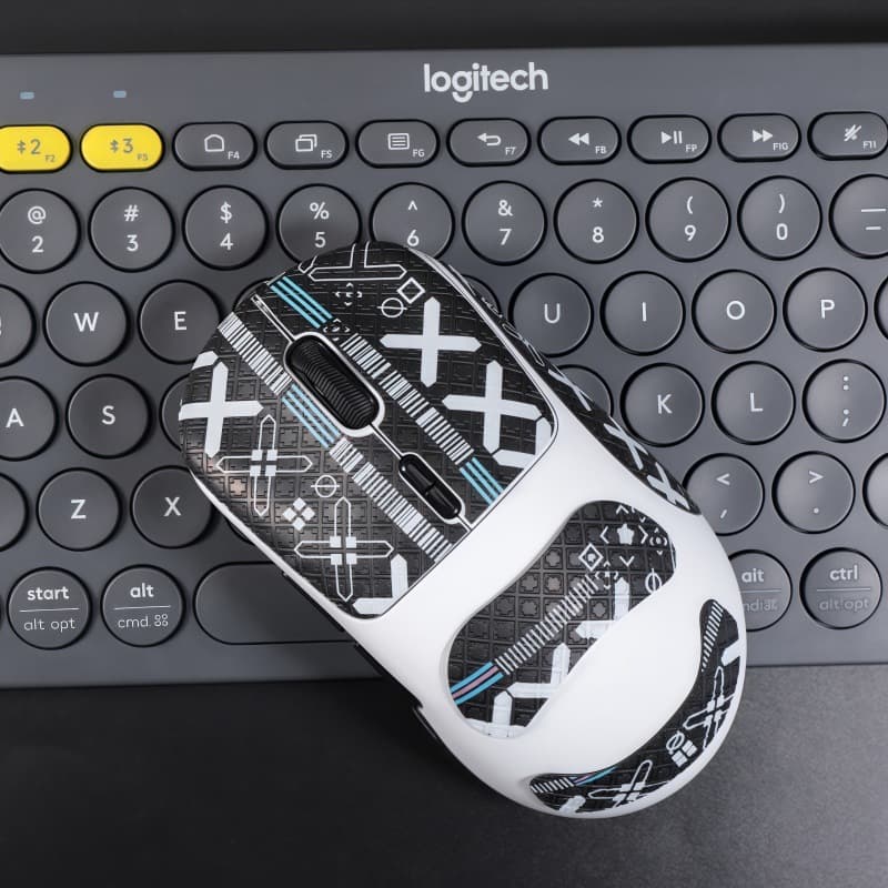 Anti-Slip Grip Tape for Rapoo VT3 Gen 2 Mouse, VT3MAX Stickers, VT3 Sweat-Absorbent Protective Pads, Wear-Resistant Mouse Feet