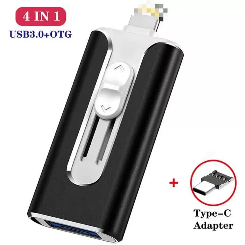Rotary TYPE-C USB Flash Drive for Phone and Computer, 32GB Upgrade, Expansion USB Drive 512GB 1TB 2TB