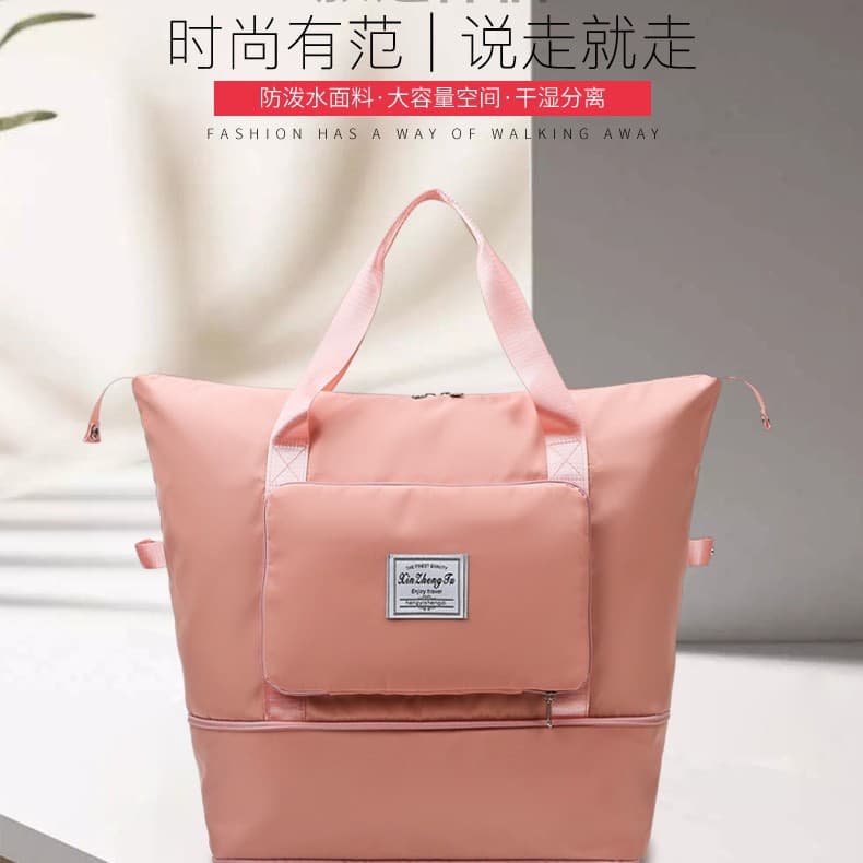 Large Capacity Travel Duffel Bag for Women, Extra Large Rolling Luggage with Handles, Portable Maternity Bag, Sports Gym Bag, Carry-On Luggage Bag