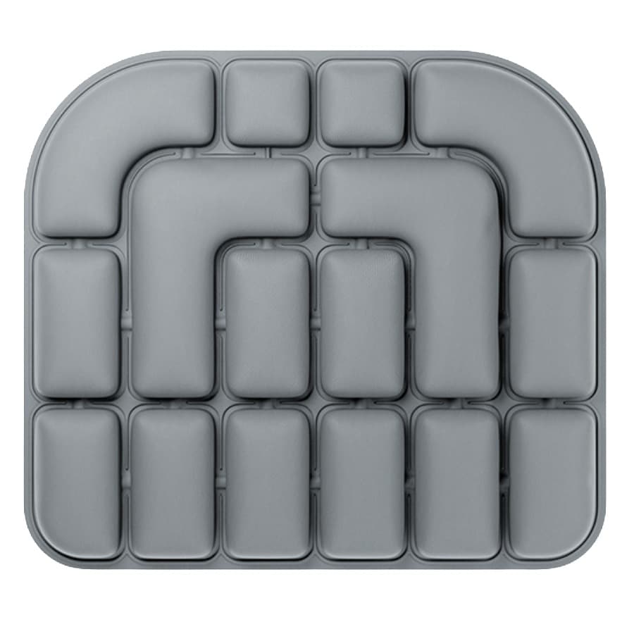 3D Inflatable Cushion TPU Anti-Bedsore Seat Cushion Home Office Chair Pad Air Cushion Breathable Pressure Relief for Long Sitting