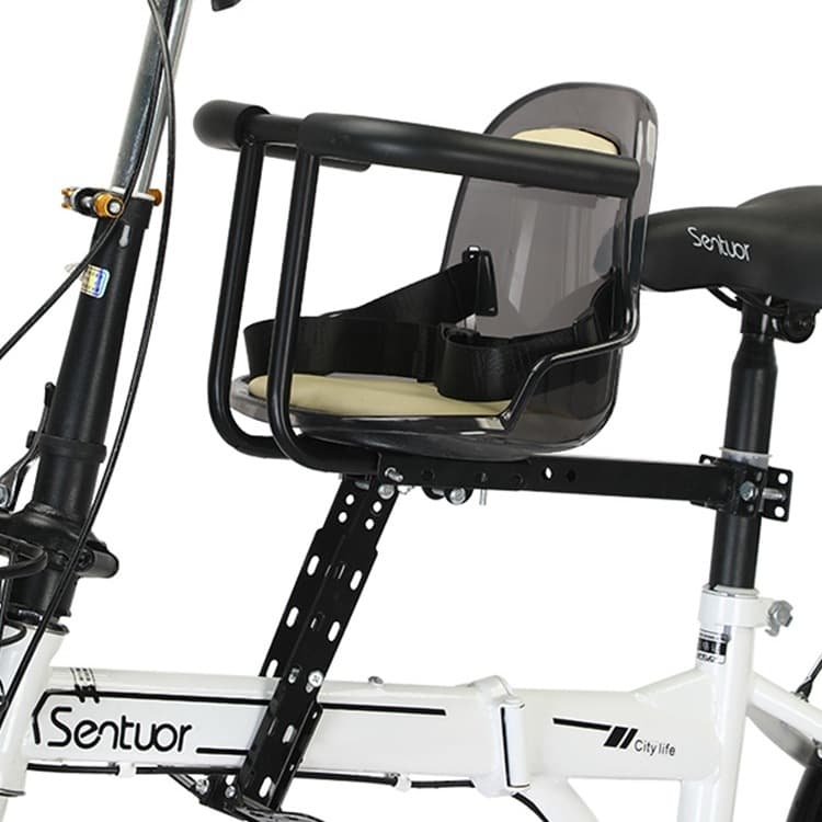 Front Child Seat for Bicycles, Mountain Bikes, Road Bikes, and Folding Step-Through Frames, Baby Stool