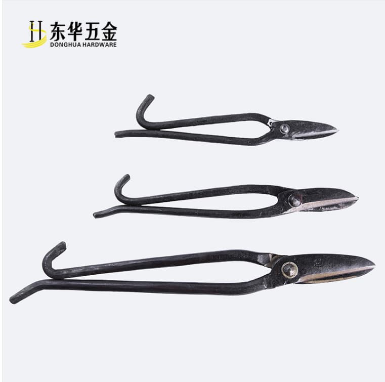 Hand-forged sheet metal shears, Fuzhou Hengyuli brand, thickened industrial-grade thermal insulation material special, ultra-sharp and durable.