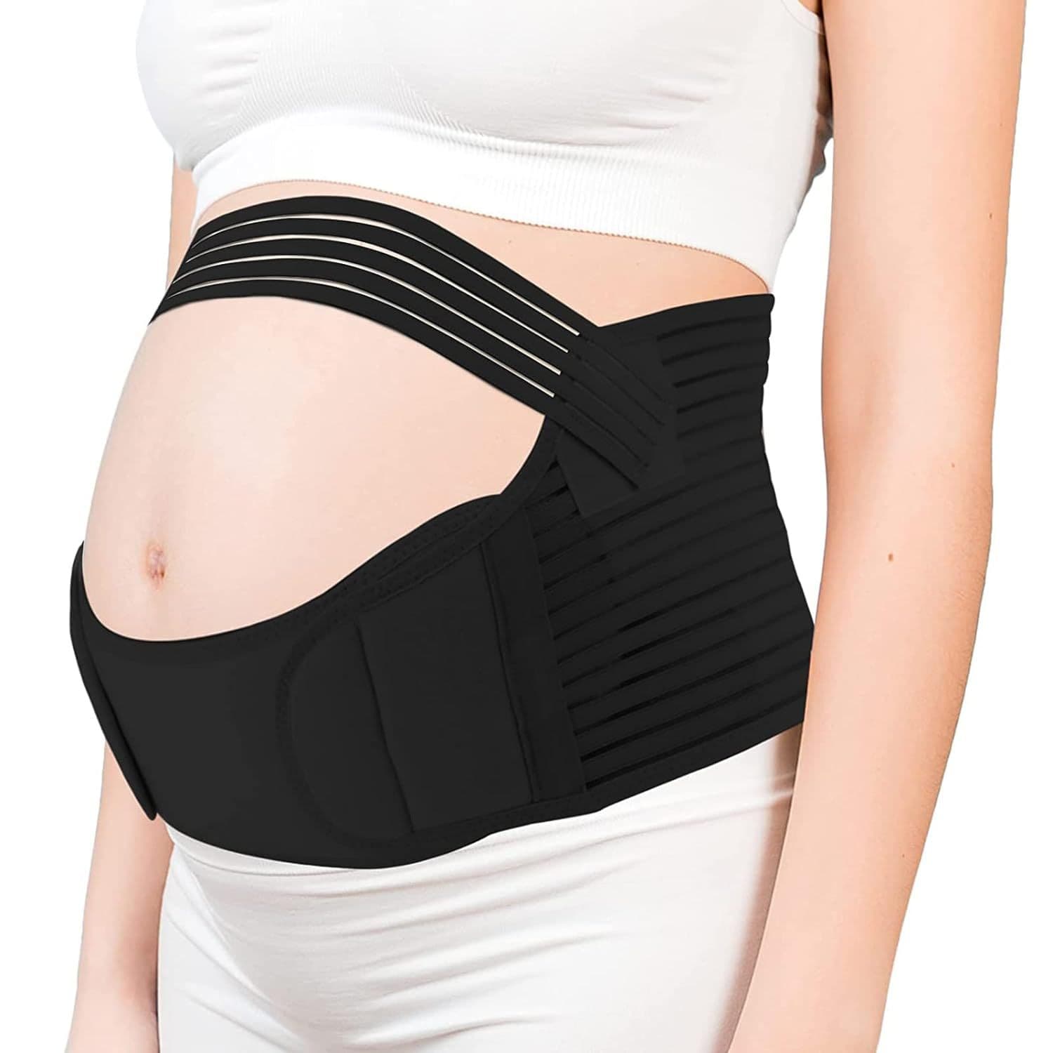 Breathable Adjustable Pregnant Women Abdominal Support Belt Waist Support Postpartum Recovery Band Pregnancy Support Band