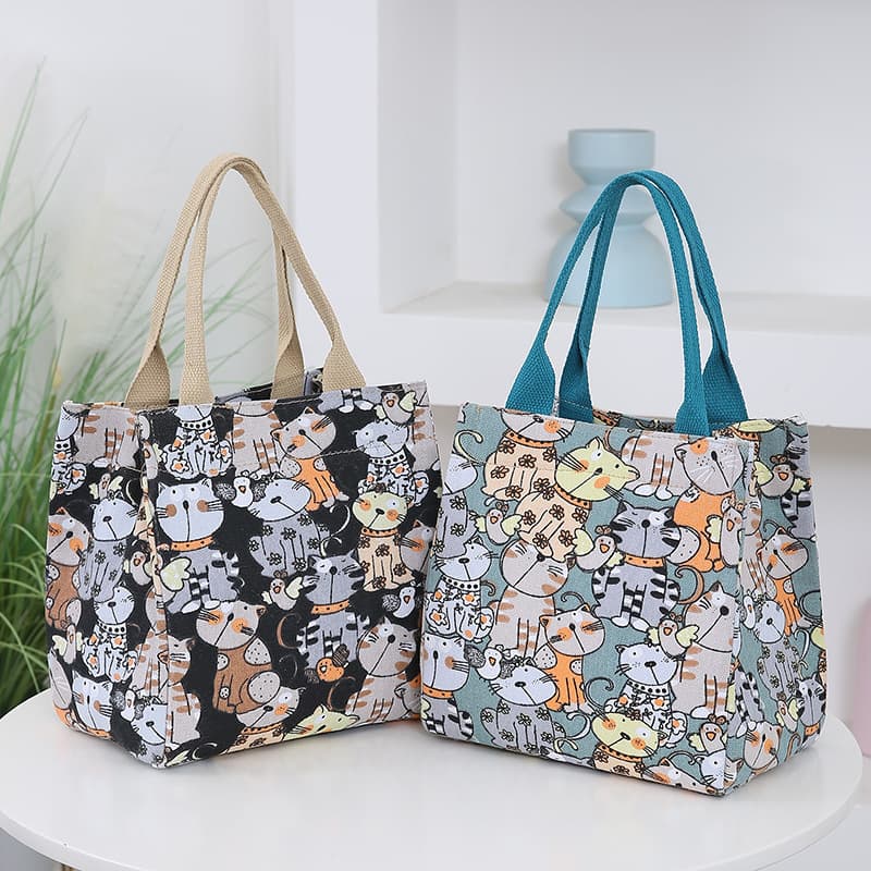 Tote Large Capacity Work Autumn Handbag 2024 New Cute and Western Style Going Out Fashion Lunch Bag Handbag