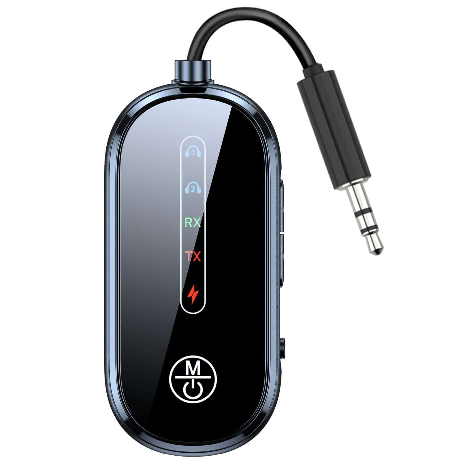 New AUX Wireless Bluetooth Adapter 5.4 Car Bluetooth Audio Receiver/Transmitter (1 to 2)