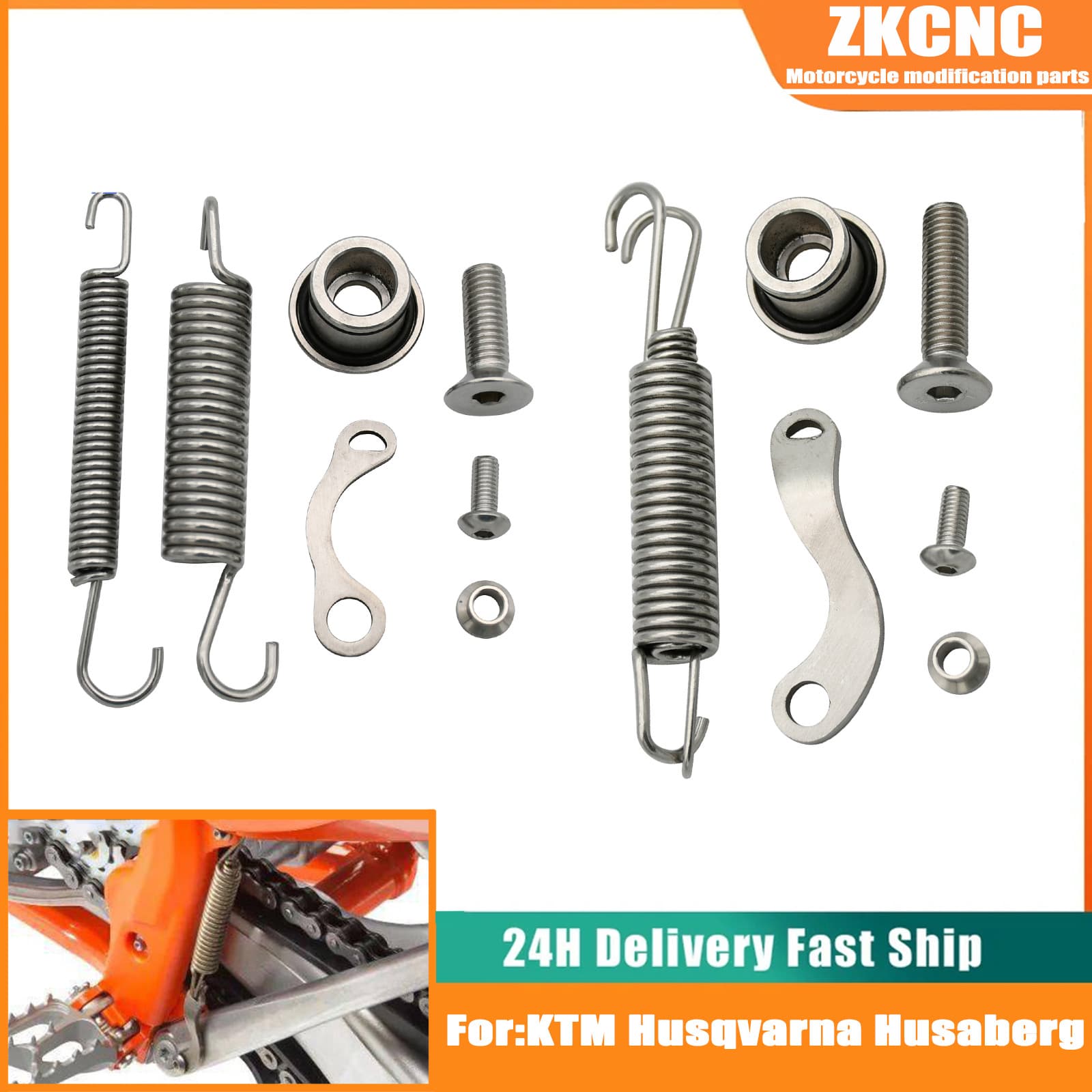 For KTM Sidestand Spring Modified Accessories Spring Metal Motorcycle Universal Parts