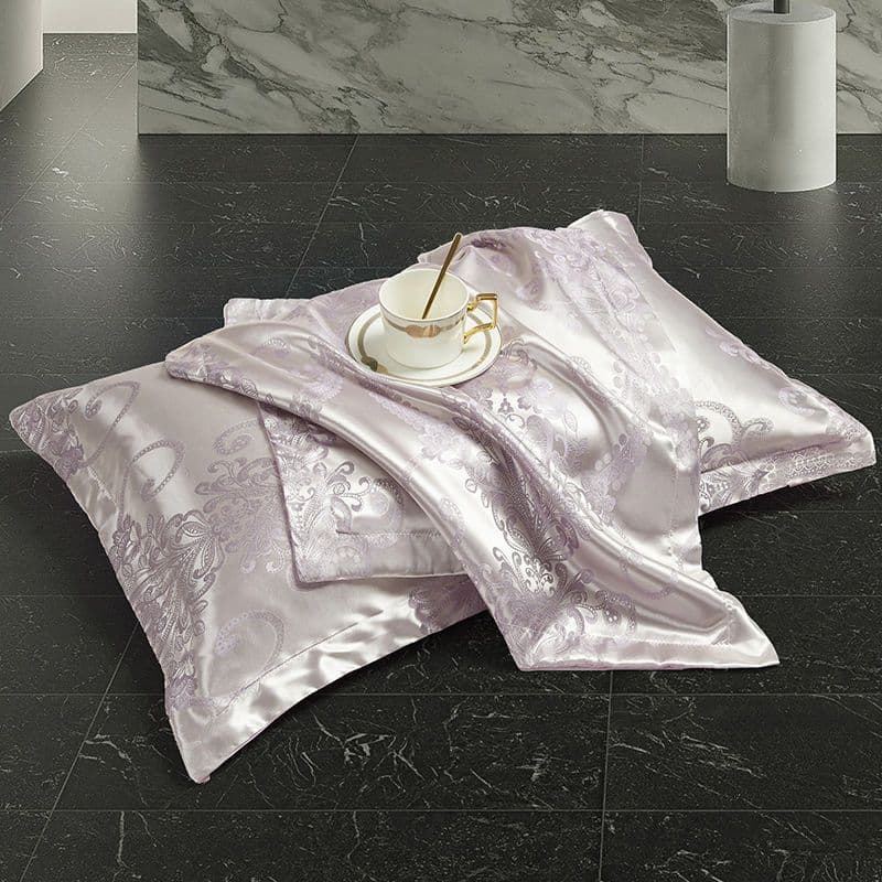European Jacquard Satin Pillowcase, One Piece, Adult Single/Double Pillowcase, Pillow Insert Cover, 48×74cm