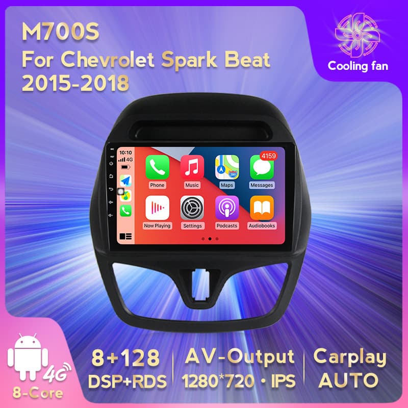 Suitable for Chevrolet Spark Beat 2015-18 Bluetooth Carplay car multimedia GPS navigation screen