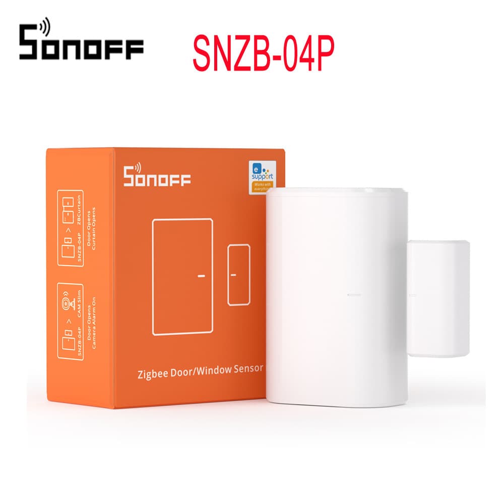 SONOFF SNZB-04P Zigbee 3.0 Wireless Door/Window Sensor Door Contact Smart Home