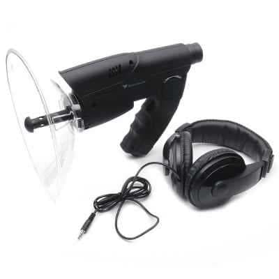 Bird catcher, outdoor listening device, monocular telescope, sound pickup, wildlife birdwatching device