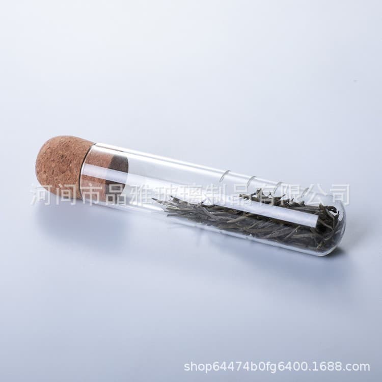 Transparent Glass Test Tube Tea Strainer, Lazy Tea Drinking/Brewing Gadget, New Popular Tea Accessories