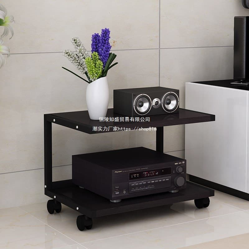 Amplifier Cabinet for Living Room Audio Equipment with Mobile Tube Amp Stand