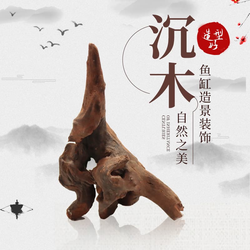 Aquarium Driftwood Rhododendron Root Decoration Micro Landscape Air Plant Ornament Cross-border Aquascaping Driftwood