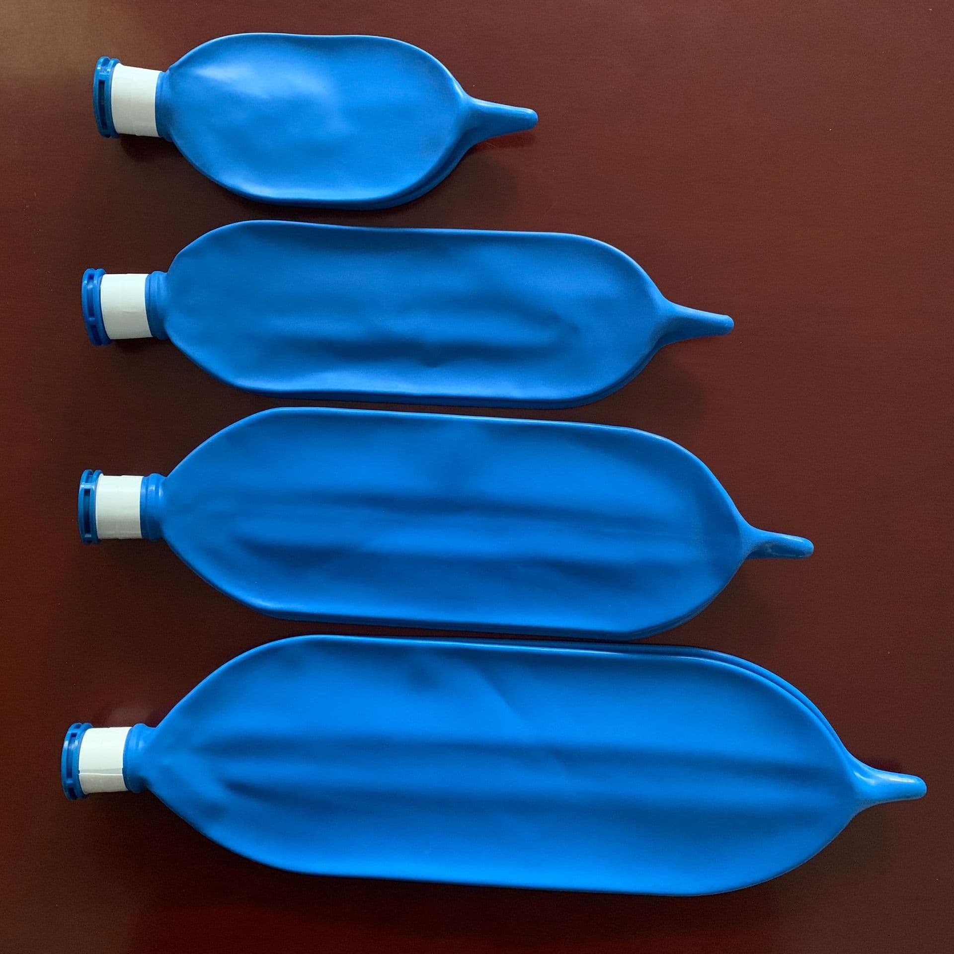 Wholesale Latex Blue Thickened Breathing Bag, Disposable Breathing Bag for Anesthesia Machine Breathing Circuit