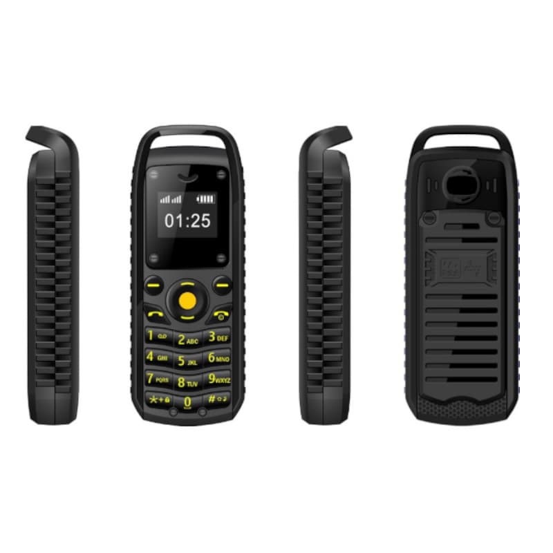 B25 Cross-Border Mini Mobile Phone Dual SIM Dual Standby Keypad Phone Bar Phone Senior Phone Factory Price Multi-Language