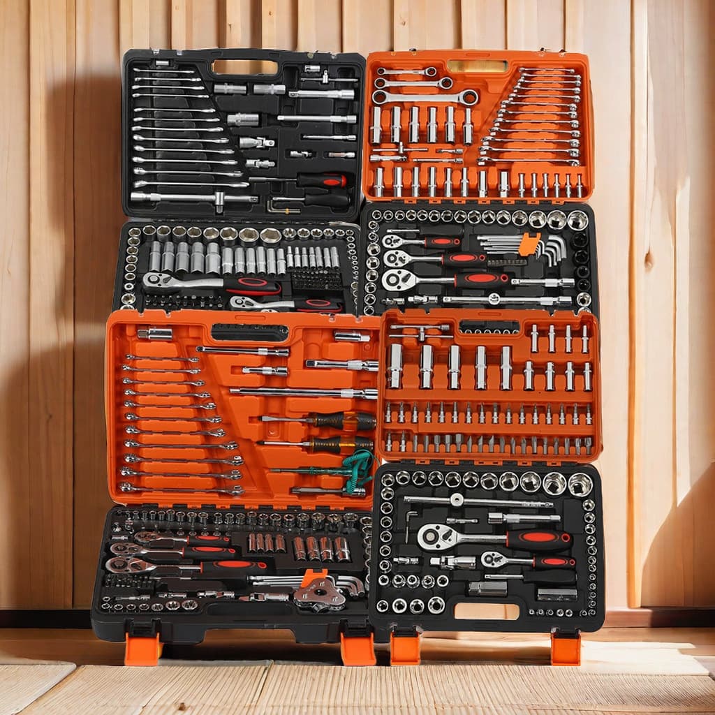 Auto repair tool set hardware supplies socket multi-function socket wrench extension rod ratchet combination machine repair