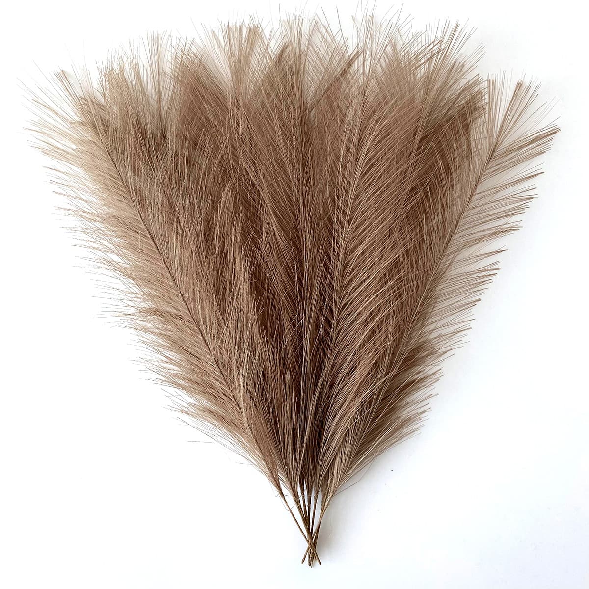 Simulated Reed Fluff DIY Craft Accessories Firework Reed Polyester Silk Fabric Artificial Pampas Grass