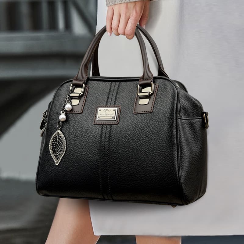 Cross-border Foreign Trade Mom Handbag Women 2025 New Fashion Versatile Middle-aged and Elderly Shoulder Crossbody Women's Handbag