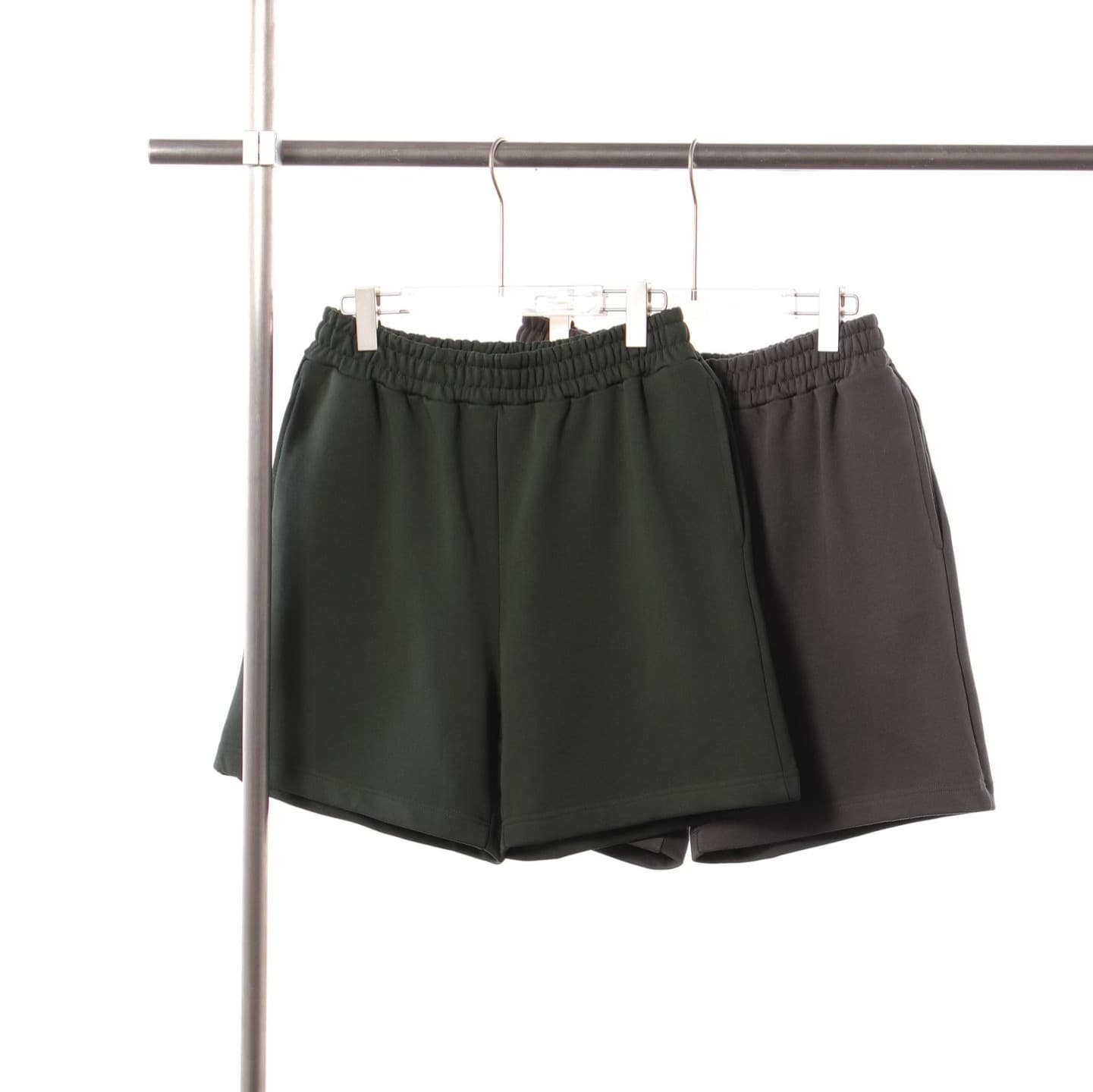 Trendy Retro Earth Tone Heavyweight 420g Large Terry Loose Casual Shorts for Men Summer Outdoor Fitness Shorts Wholesale