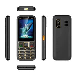Wholesale Q6 Phone 2.8-inch Screen Bar Phone Dual SIM 3G D12 3310 105 220 Low-End Foreign Language Phone