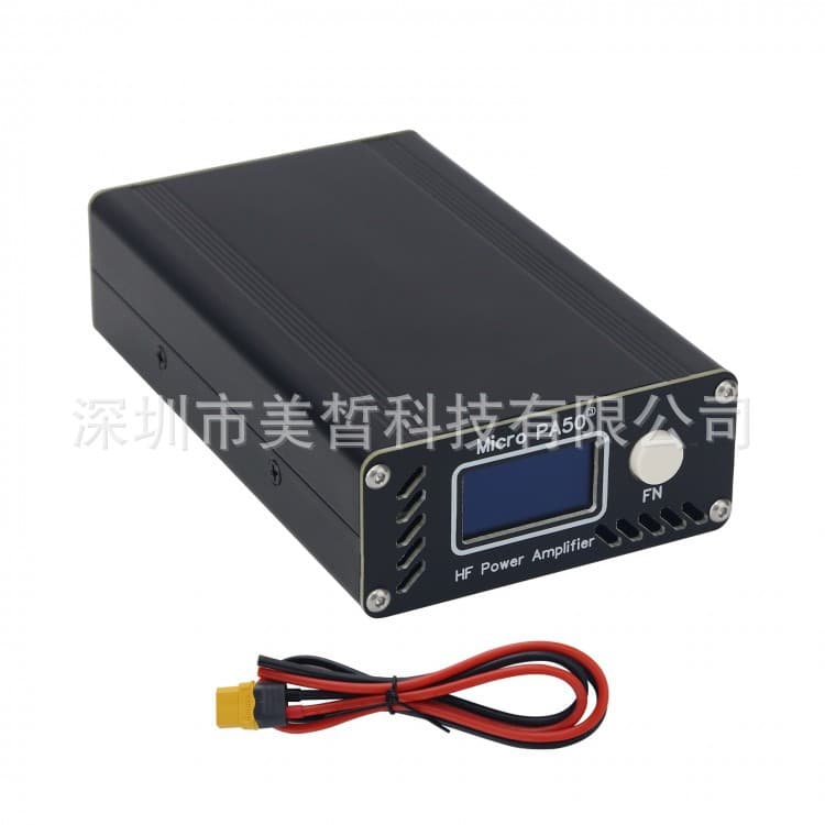 Micro PA50-3 Third Generation Portable 50W 3.5MHz-30MHz RF Shortwave Power Amplifier LP