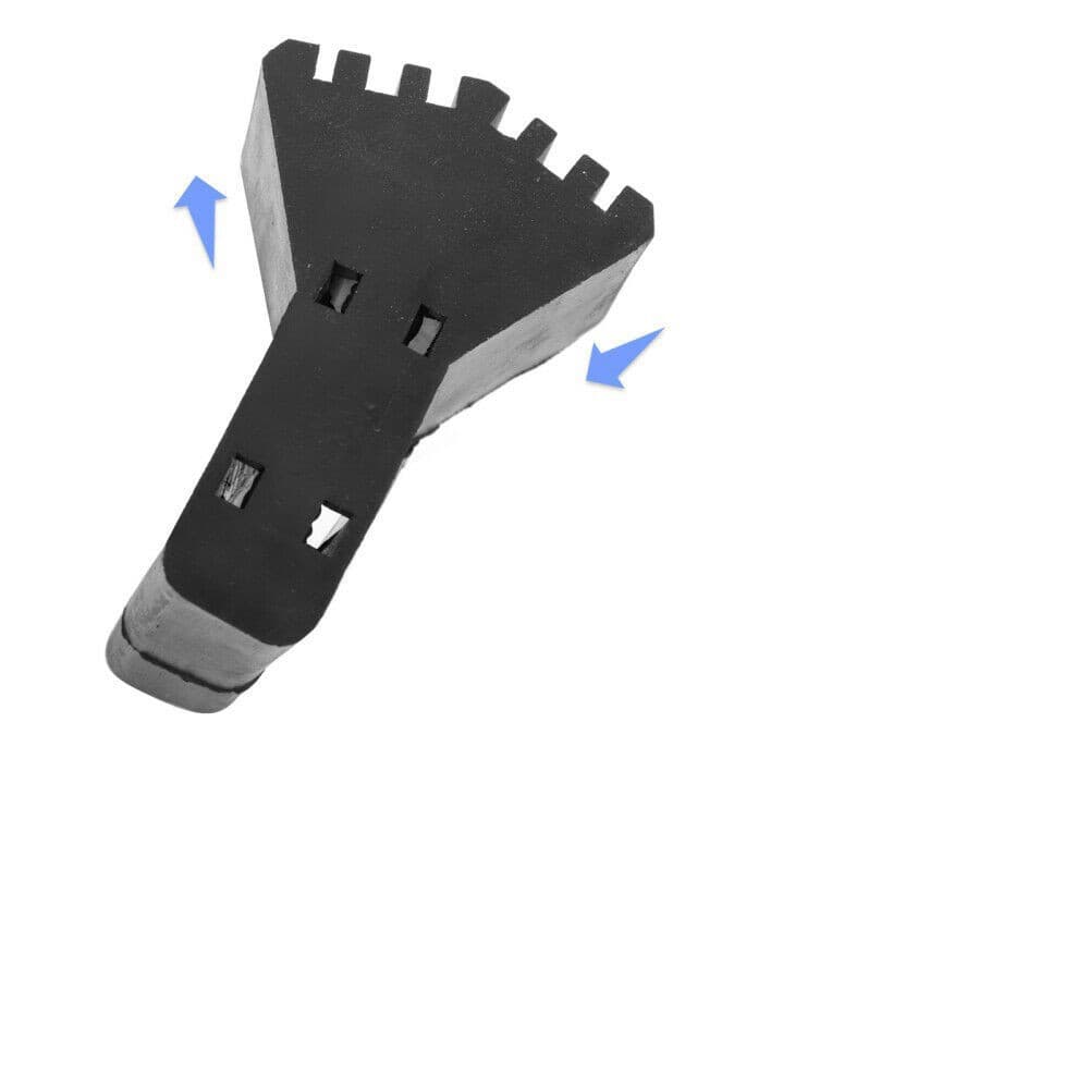 Ladder Foot Cover Accessories EN131 Black Plastic Sleeves Anti-slip Pads Telescopic Ladder Multi-functional Articulated Ladder