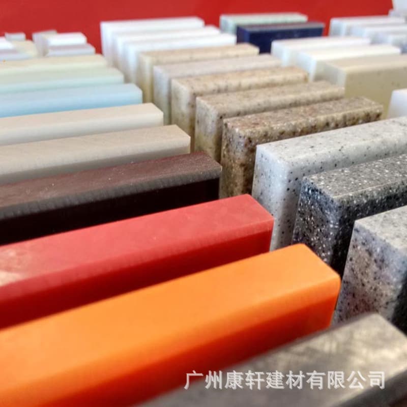 Composite acrylic gray artificial stone slabs can be seamlessly spliced. Home decoration artificial stone slabs, factory direct sales.