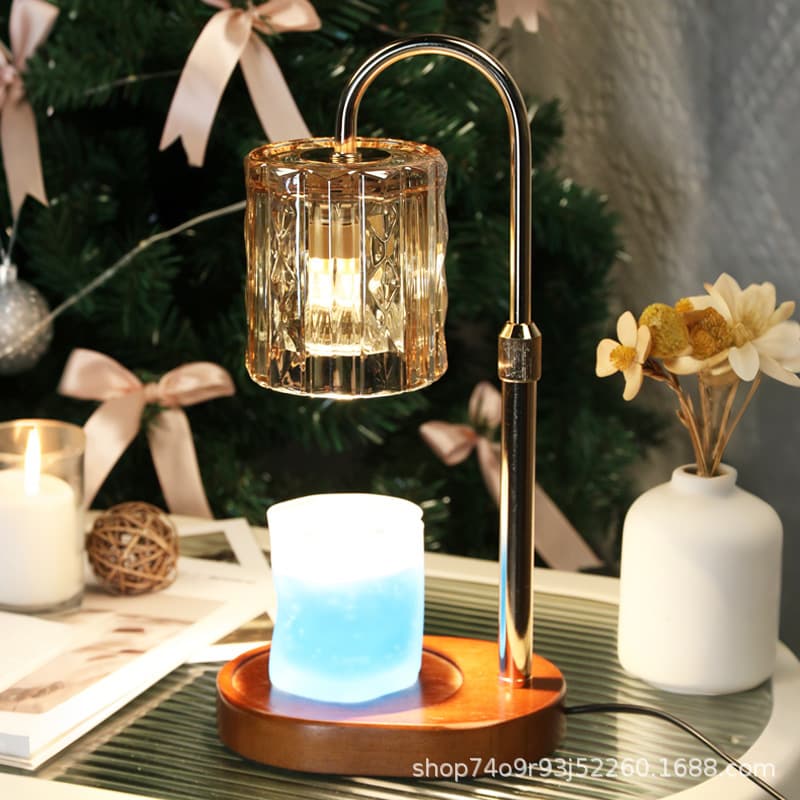 Wooden Aroma Wax Melt Lamp Candle Warmer Dimmable Wax Warmer Lamp Bedroom Scented Wax Melter Amazon