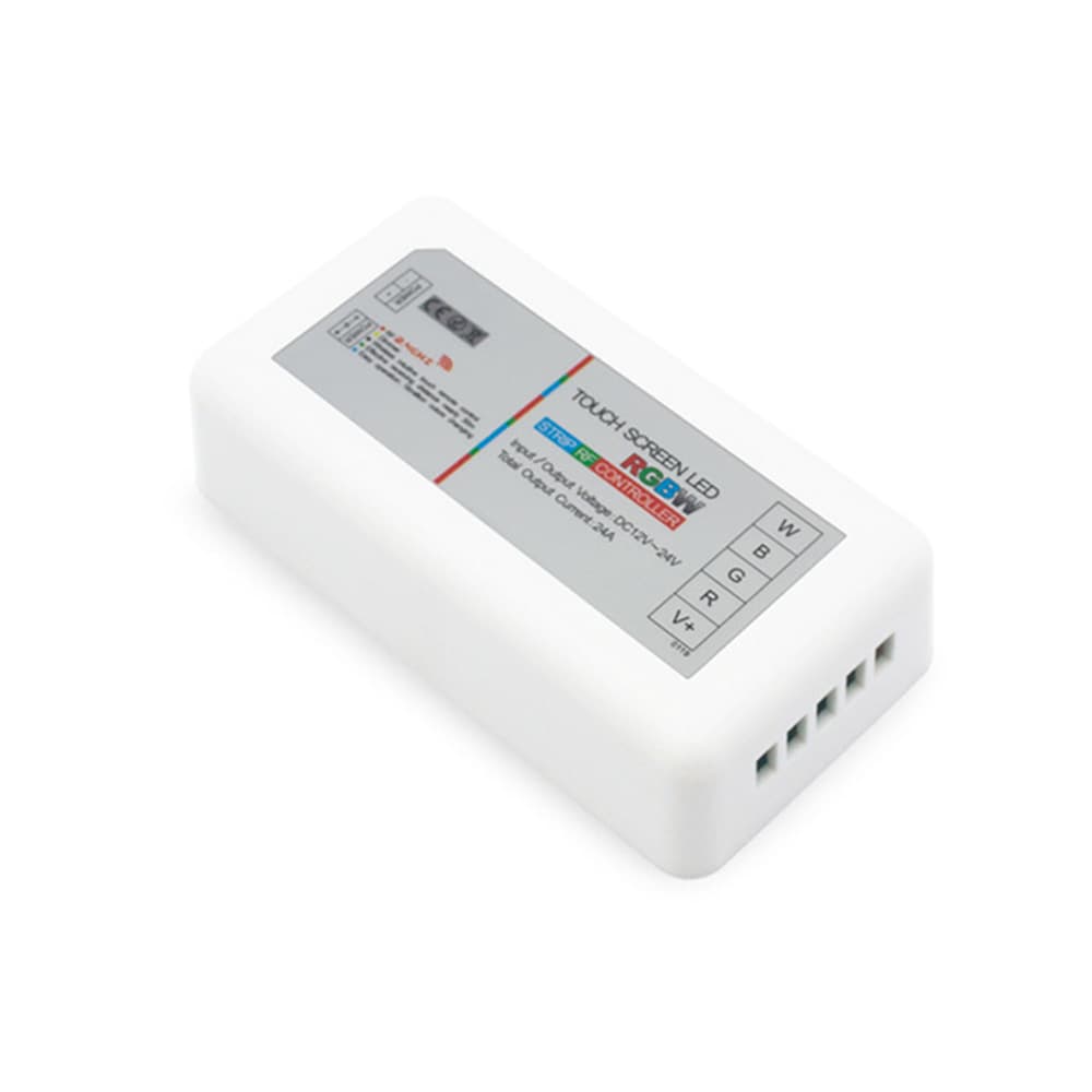 2.4G RGB/RGBW Controller Low Voltage 12-24V 2.4G Controller for LED Strip Lights Dimmer Factory Wholesale