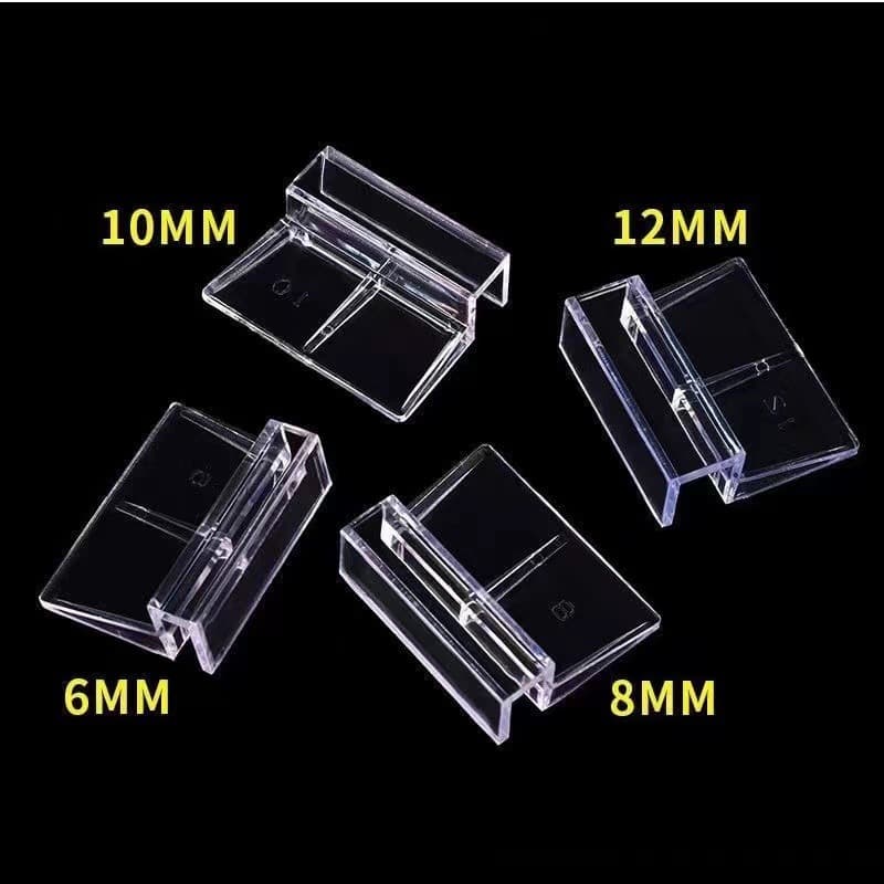 Aquarium Fish Tank Cover Bracket Acrylic Support Aquarium Anti-Jump Net Transparent Plastic Bracket Four Size Options