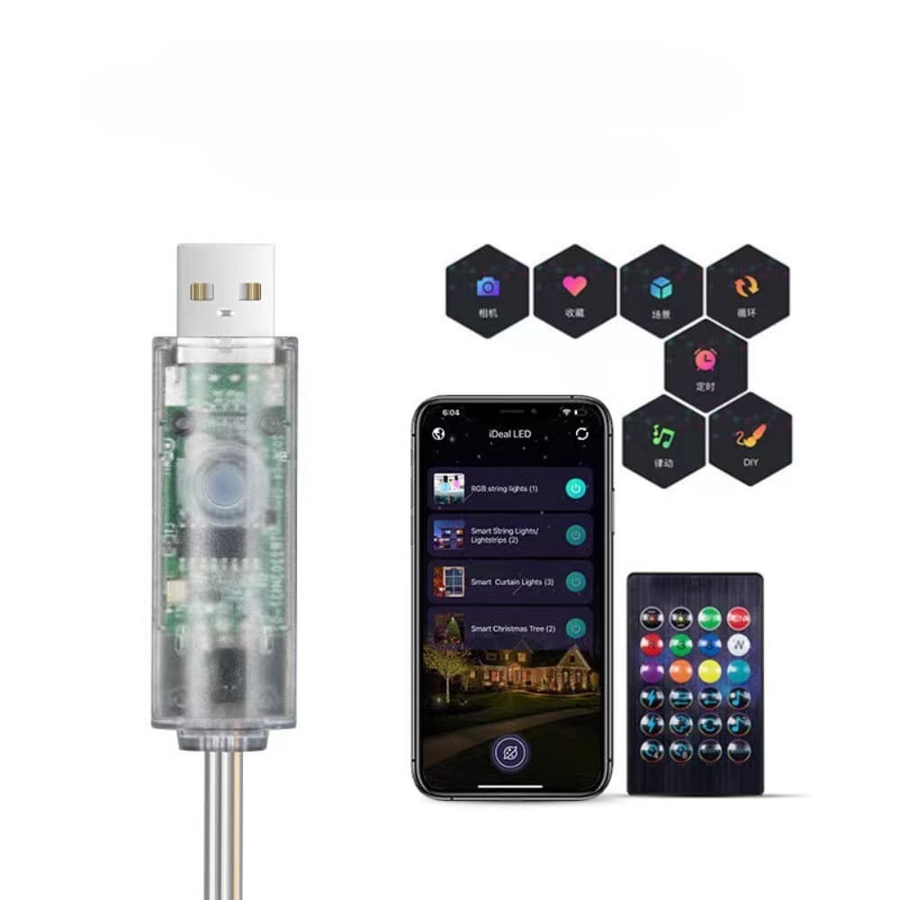 iDea LED control LED LAMP control Symphony Lotus lamp control Voice-activated pickup lamp solution controller