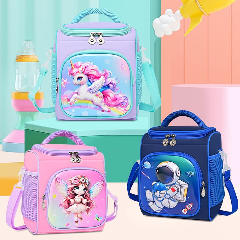Lunch bag children's lunch bag large capacity lunch bag lunch bag office worker with lunch box handbag foreign trade