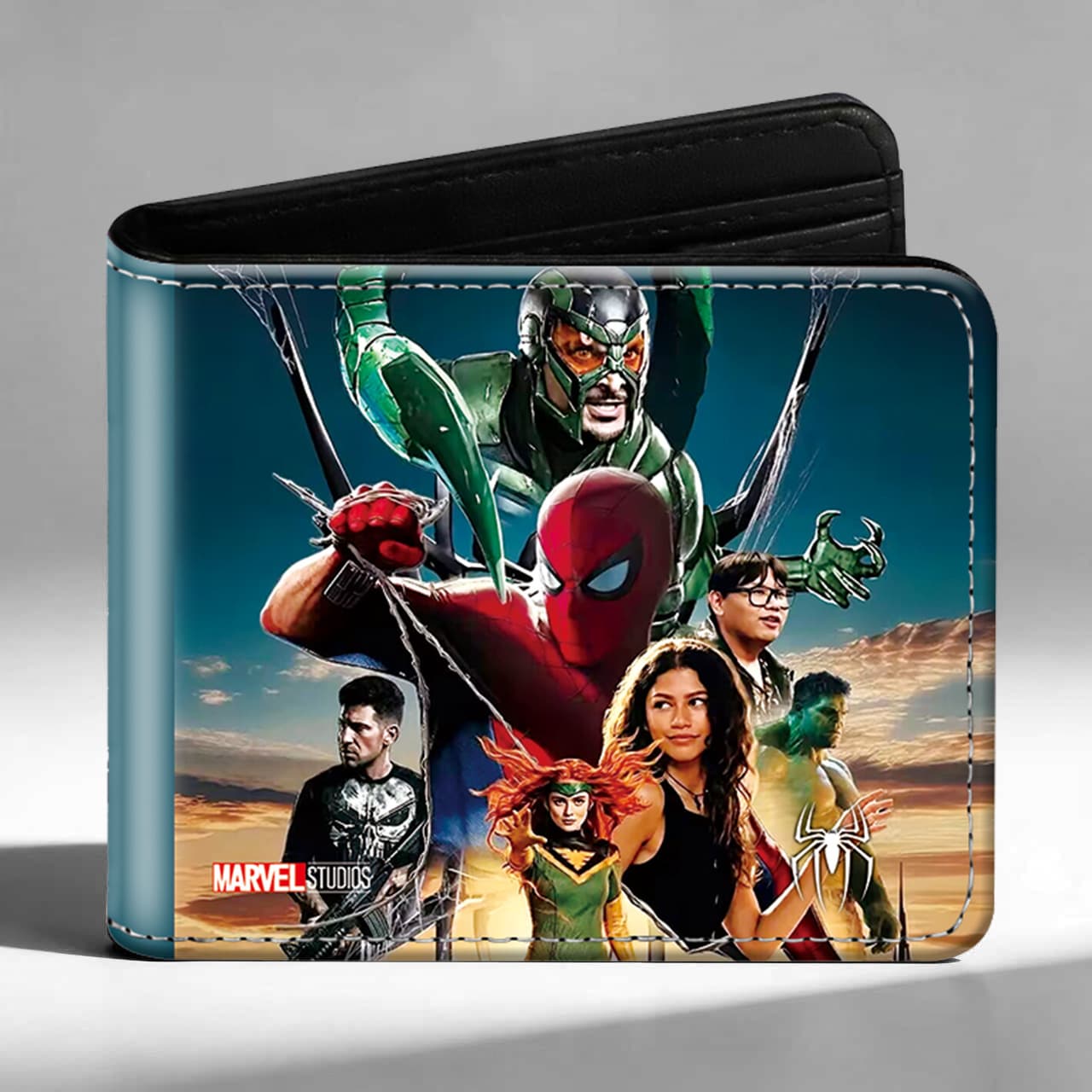 Spider-Man’s Brand New Day HD 3D concave and convex 3D game Internet celebrity’s same cross-border e-commerce cartoon coin purse