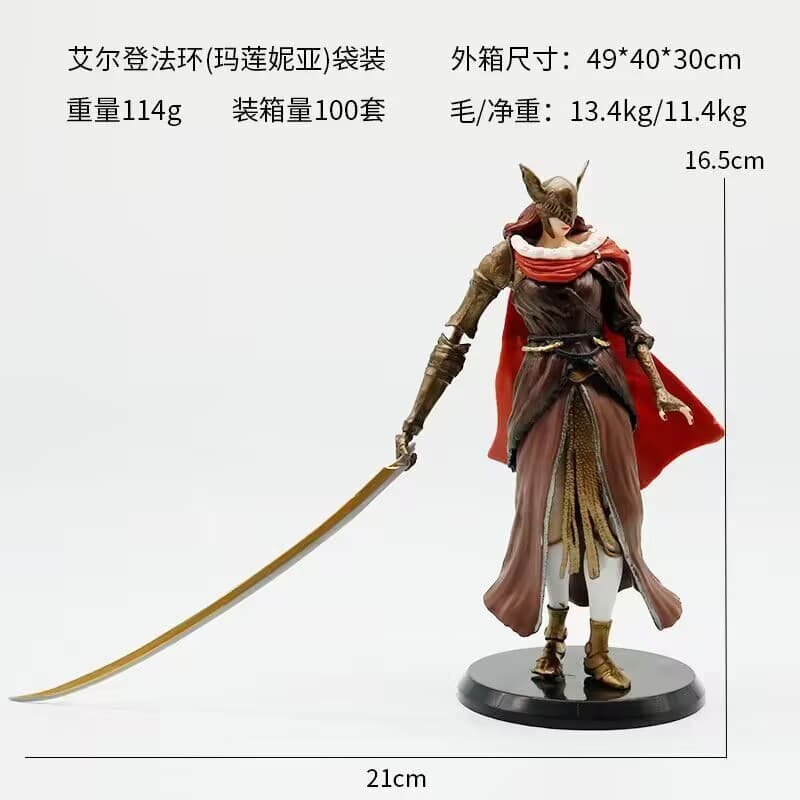 Elden Ring Nightreign Tracker Nightfarer Nomadic Swordsman Statue Model Figurine