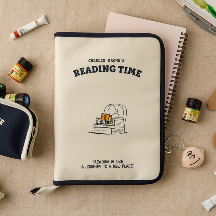 iPad Protection Storage Bag 11 inch Tablet Keyboard Case, Snoopy Cartoon Planner Bag, Ins Style Tablet Case
