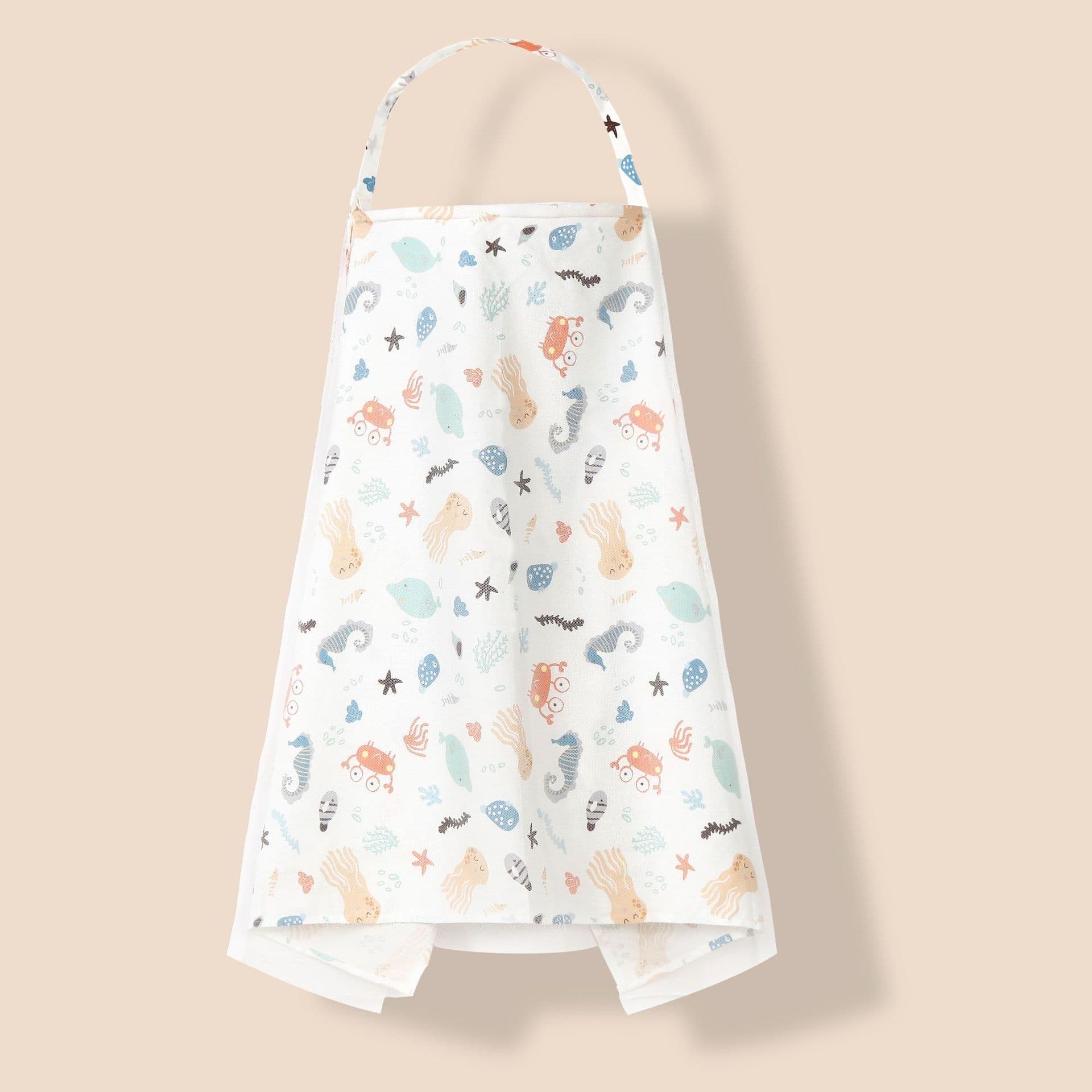 Cotton nursing towels, feeding towels to cover breasts when going out, spring, summer and autumn nursing clothes, cover-ups, slings, anti-exposure, custom-made