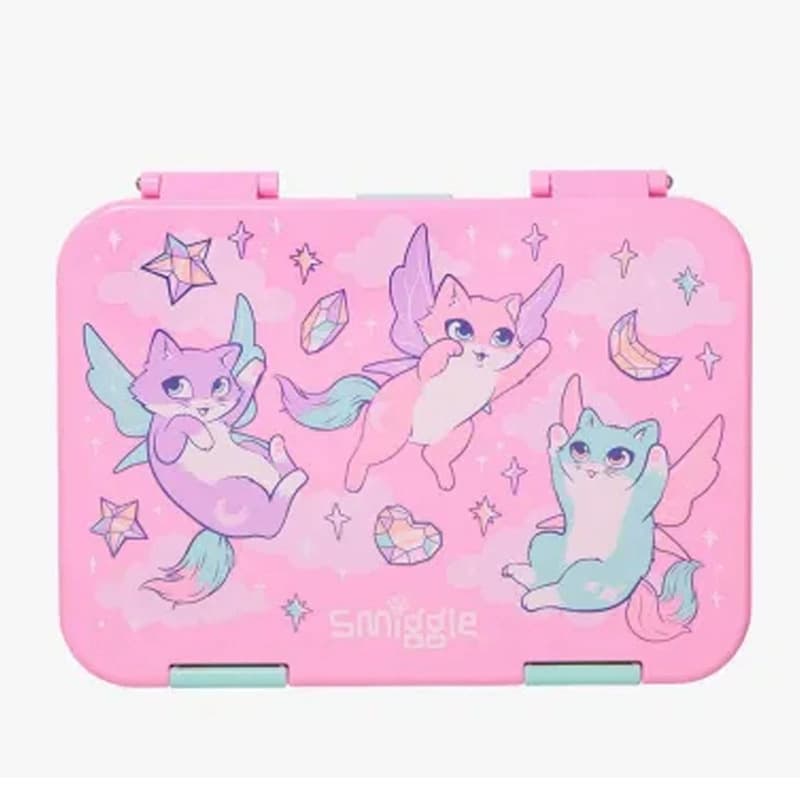 Australian Smiggle Lunch Box for Students and Kids, Tritan Material Lunch Box for Outdoor Picnic and Fruit