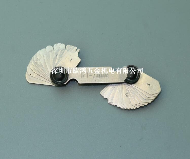 Imported British KENNEDY R Gauges, High-Precision Metric and Imperial Radius Gauges