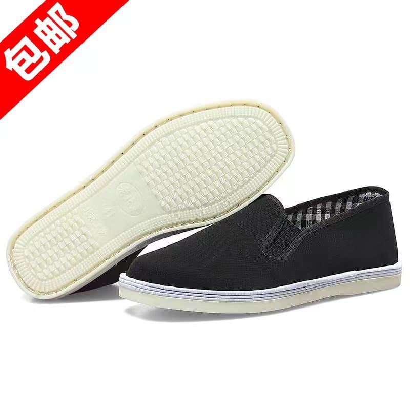 Free shipping factory direct sales old Beijing cloth shoes traditional handmade online cloth shoes non-slip breathable shoes driving casual cloth shoes