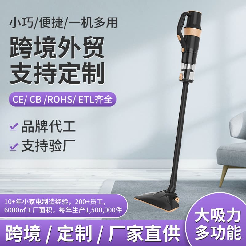 Wet and Dry Vacuum Cleaner 2-in-1, Small Handheld, High Suction Power, Dust and Mite Removal