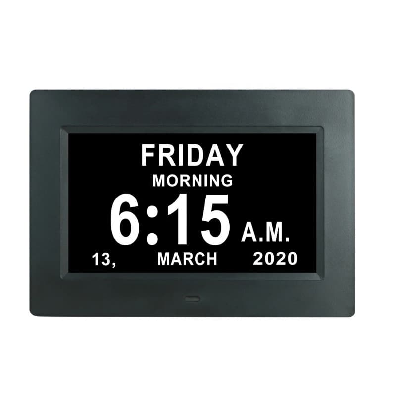Low-price Gift 7-inch 8-inch Clock Machine Amazon Alarm LED Screen Elderly Medication Reminder Bulk Multi-language