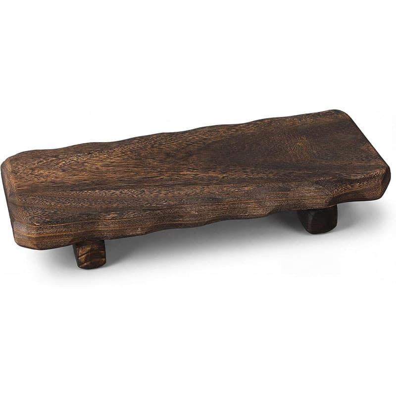 Cross-border wooden bathroom soap base tray home desktop aromatherapy decoration display rack toiletries storage